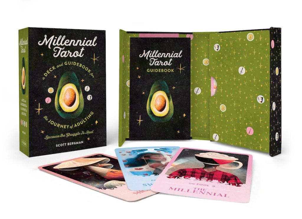 Product image of “Millennial Tarot: A Deck and Guidebook for the Journey of Adulting (Because the Struggle is Real)”
