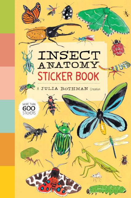 Insect Anatomy Sticker Book